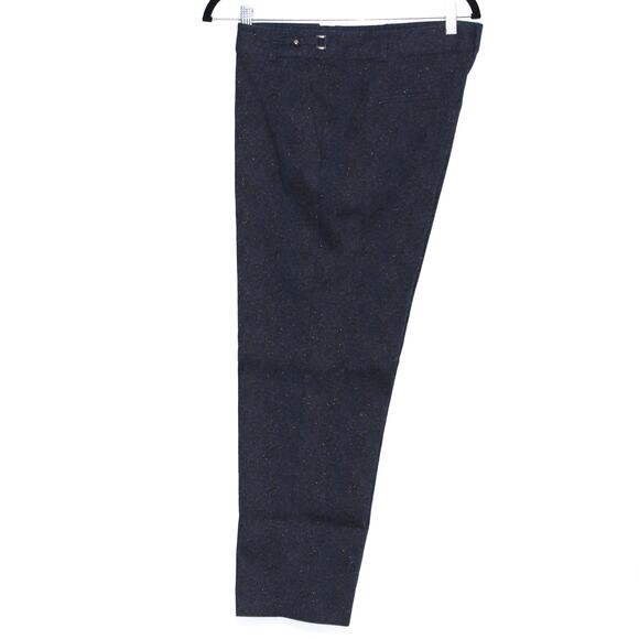 Sparkly Navy Slim Trouser Pants Size XL - Picture 1 of 6